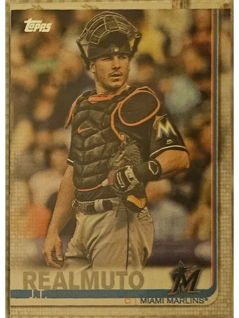 2019 Topps #52 - J.T. Realmuto - Miami Marlins